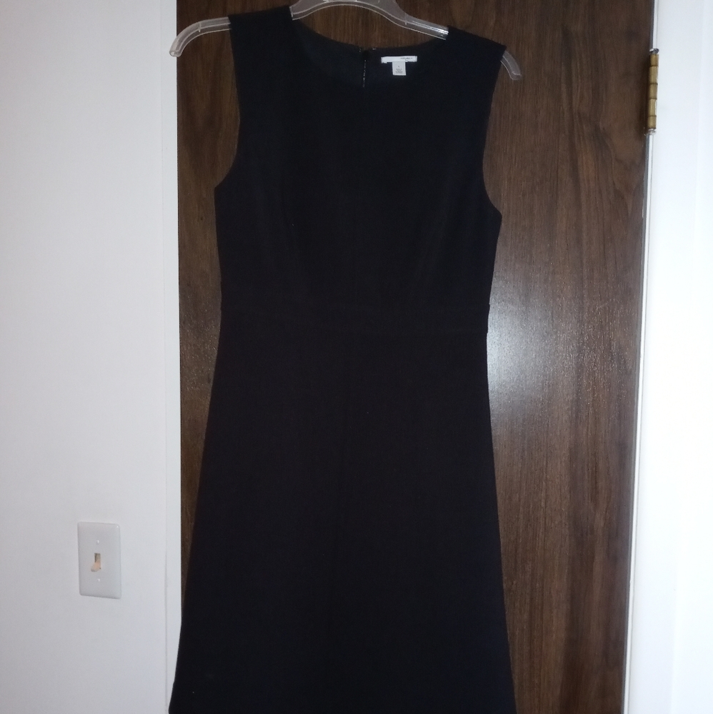 Halogen Sleeveless Black Dress